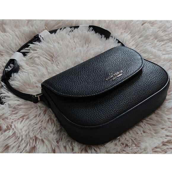 Kate Spade New York Black Leila Mini Flip Crossbody - Picture 3 of 9